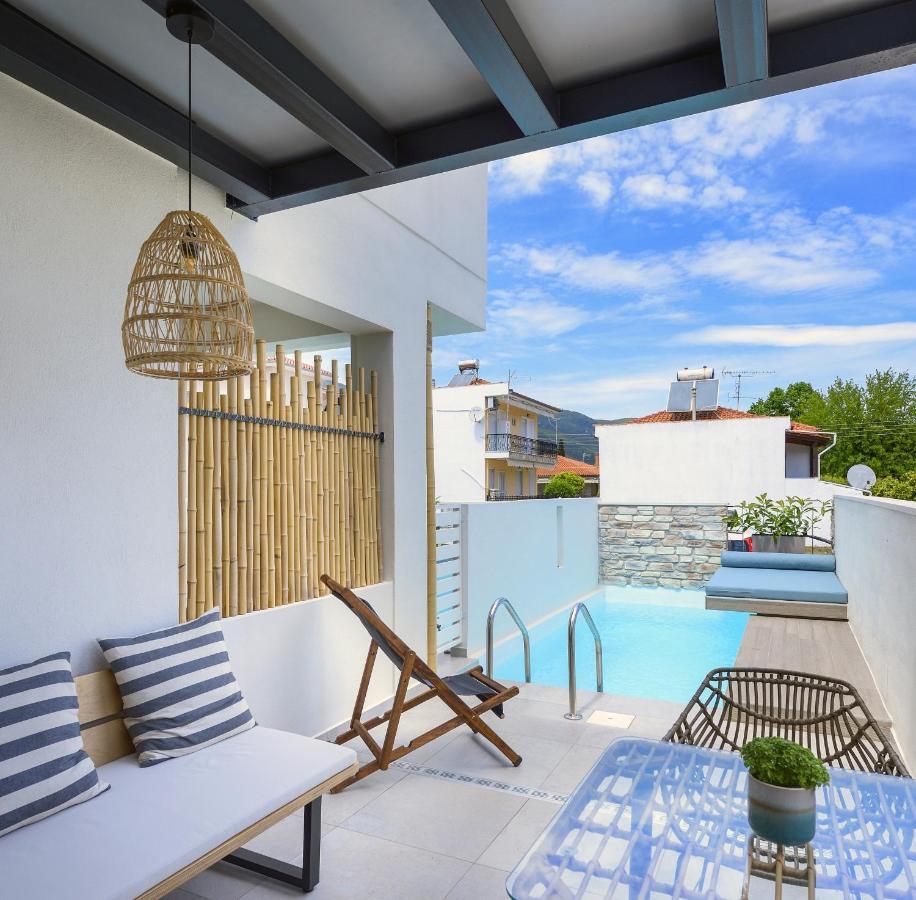 Alea Suites -Adults Only And Kids 14 Plus Asprovalta Esterno foto